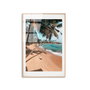 Wallity Cuadro Decorativo de Vidrio Templado Multicolor 30 x 45 cm